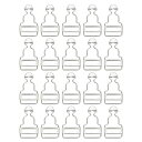 オーバーオールバックル 20個セット レトロなメタルサスペンダー交換バックル 28mm(1-1/8インチ) 内幅 ズボン 棉ジャケット ジーンズ用
