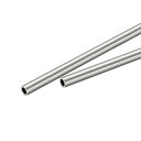 2個セット 304ステンレス鋼チューブ、外径6mm x 壁厚1mm、長さ400mmの極細金属チューブ、産業機械用