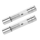 代替ヒューズ ガラス製 シルバートーン 電子レンジカートリッジヒューズ 0.7A DC 5000V 6x40mm 2個入り