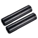 ディープインパクトソケット 13 mmドライブ 27 mm CR-Vスチール 150 mm長さ 6ポイント メトリックサイズ 2個