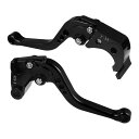 X AUTOHAUX オートバイのブレーキクラッチレバー 調節可能な折りたたみ CNC Kawasakiに対応 ZX6R 636に対応 2019-2021 Z9...