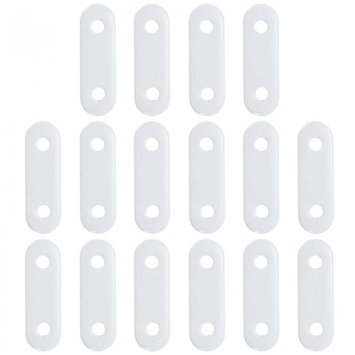 カーテンウェイト 28g カーテンの鉄のウェイト 浴室 ホームカーテン テーブルクロス フラグ用 ホワイト..