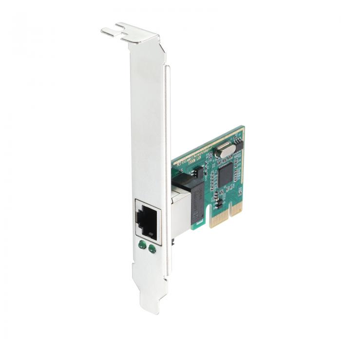 ギガビットネットワークカード PCIe Rj 45アダプタ イーサネットポート 1000Mbps 内蔵拡張カード 高速 ..