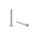 小ねじ ファスナー ボルト ファスナーボルト M2x18mm パン十字穴クロスヘッド 60枚入り(4)