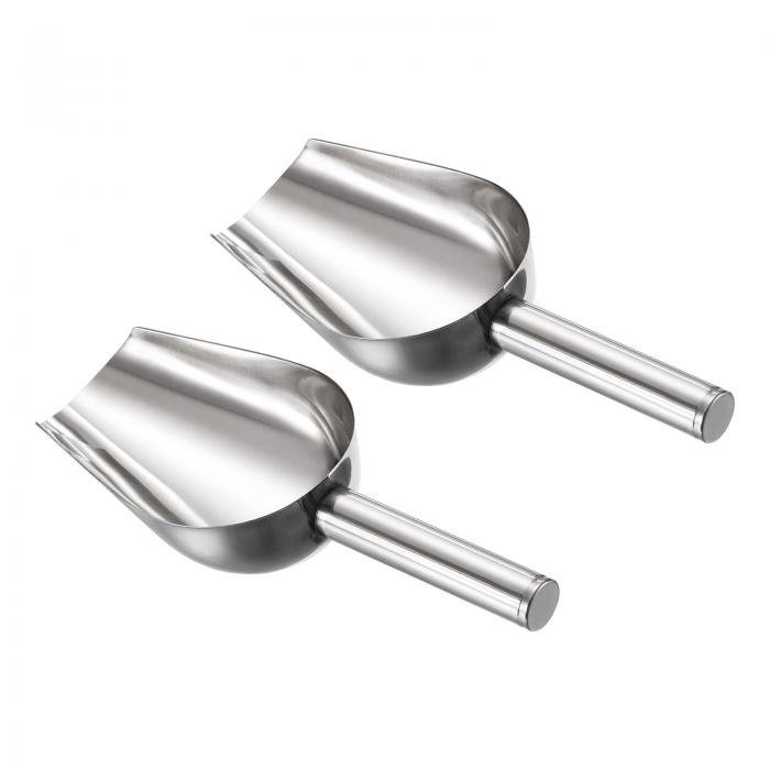 PATIKIL アイススクープ アイスクリームディッシャー アイススコップ 2本入り ステンレス鋼 22cm x 6cm..