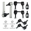 X AUTOHAUX 球体関節 スタビライザーリンクタイロッド 前部左下後部右 Sub aruに対応 Forester Imprezaに対応 8個