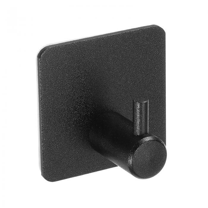 粘着フック ハットフック タオルフック ローブフック 防水 ステンレス鋼 キッチン ドア キャビネット バスルーム 玄関 廊下 寝室用装飾 45x45 mm ブ...