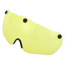 RATCHROLL バイク ゴーグル レンズ オートバイゴーグル 防塵防風 広い視野 UVカット ヘルメット対応 アウトドア スポーツ スキー 1pcs 黄(2)