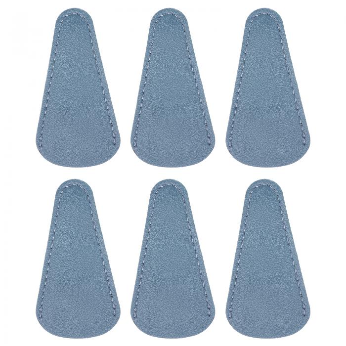 10個 はさみケース 2.9" x 1.5" はさみカバープロテクター PUレザー製ポータブル収納バッグ 眉毛整え美..