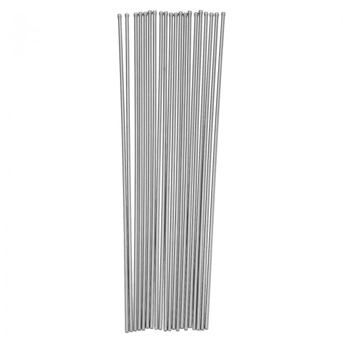 100本 2mm x 7" マンガン鋼製 スケール除去針 ニードルスケーラー用交換針 エアニードルスケーラー用 ..