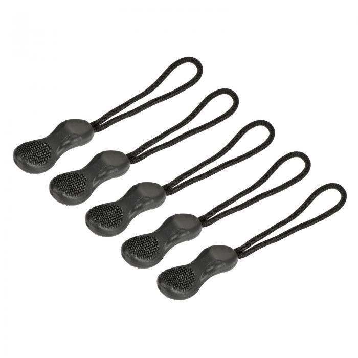 ジッパー引き手 ジッパープル ジッパースライダー ハンドバッグ用 手作り ジッパー修理 2x40mm ブラッ..