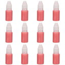 PATIKIL 0.33oz インクリフィルスタンプパッド 12個 10mlスタンプパッドインクリフィル オフィススタンプセルフインキングスタンプ 日付スタンプ...