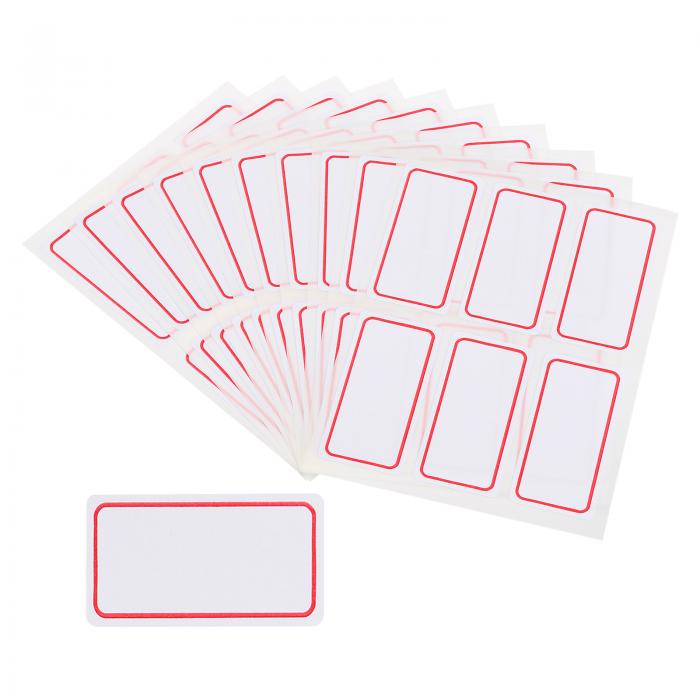 M&G 300個 名札ステッカー 名前ラベルステッカー 防水粘着ラベル スタッフ用-デイケア用品ボトル衣類生..