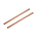 銅丸管?11mm外径?1?mm壁厚さ?200mm長さ?中空直管チューブ?2個
