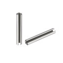 スプリットスプリングロールダボピン?304ステンレス鋼?無地仕上げ?20個 M2 x 12mm