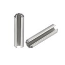 スプリットスプリングロールダボピン?304ステンレス鋼?無地仕上げ?20個 M4 x 12mm(4)