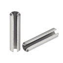 スプリットスプリングロールダボピン?304ステンレス鋼?無地仕上げ?20個 M5 x 30mm