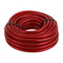 HEROFFIX 1個のグラウンドワイヤー 完全に絶縁された&ソフトタッチジャケット パワーワイヤー4ゲージ12V 50FTレッドCCA