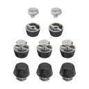 8set フラットヘッドスタッドス パ イク12mm メタルパースフィートハンドバッグネイルヘッドスタッドフラットバックルボタンキャップコーンリベットバケットス...