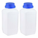 プラスチックラボ用ボトル サンプルシーリング液体貯蔵容器 1500ml 2個入り