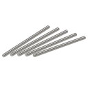 フルスレッドロッド 304ステンレス鋼 右ねじ M4-0.7ねじピッチ M4 x 80 mm 5個