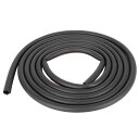 カーシールストリップ エッジプロテクター 防水ストリップシール 成形トリムセット 4 m 15x15 mm D形 ラバー 2個入り(2)