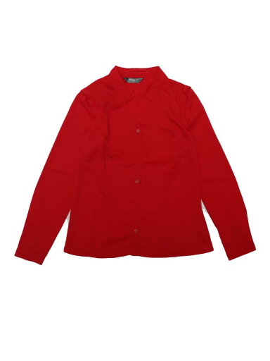 Allegra K シフォンブラウス シャツ Vネック ワーク オフィス ボタンアップ エレガント レディース レッド S Allegra K シフォンブラウス シャツ Vネック ワーク オフィス ボタンアップ エレガント レディース レッド S