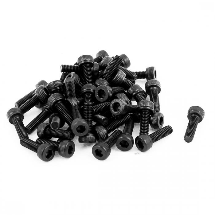 ヘックスソケットヘッドキャップスクリュー アロイスチール ソケットスクリュー M3 x 10mm 50個入り