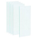 溶接ヘルメット内側カバーレンズ 暗化溶接フィルター用 保護レンズ用 置換 97.5x46.5x0.8mm クリア 5個