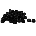 パイプキャップ プラスチック ラウンド グライド エンドキャップ 家具脚用 保護 外径30mm 60個入り