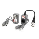 ビデオオーディオパワーバラン RJ45 BNC プラスチック&メタル CCTVカメラコネクタ