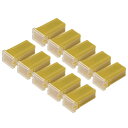 Hihaha 60Aマイクロカートリッジヒューズ / エンジン内部用FMM M-Caseタイプヒューズ(車両用) / 耐久性のあるプラスチックと金属 / イエロー 10(2)