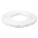 裁縫用ボーン 1個入り10ヤード10mm - ポリエステル製スルー式低密度コルセットボーン ウェディングドレス 花嫁ガウン用(ホワイト)