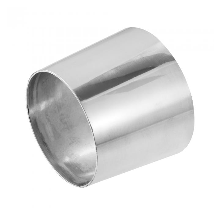 X AUTOHAUX 車用マンドレルエキゾーストベンドエルボーパイプ304ステンレス鋼同心縮径1個 外径3.5イン..