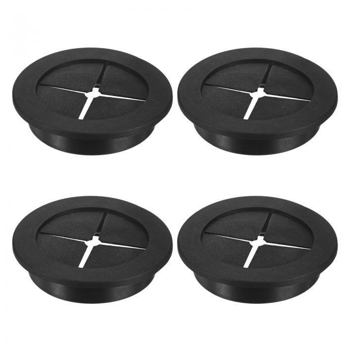 M METERXITY 配線用ラバーグロメット4個セット 50mmデスクグロメット 両面フレキシブルケーブルコード..