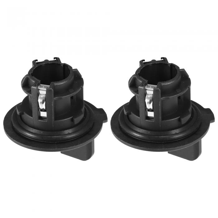 A ABSOPRO インジケーターウィンカーライト ランプバルブホルダー 621546 Peugeotに対応 207 307 607 807に対応 プラスチック ブラック 2個