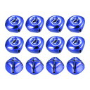 ジングルベル 20 mm スモールベルズ クラフトDIYクリスマス ホリデーデコレーション ミュージカルパーティー ホーム フェスティバル ウェディング用 ダークブルー 12個