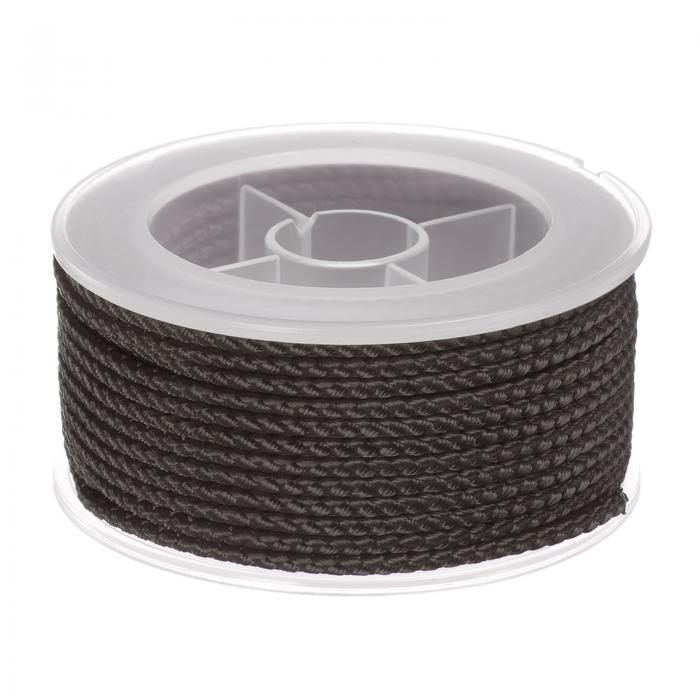 ナイロンクラフトスレッド　ナイロンスレッド麻ひもビーズコード　2mm直径　超強力編組ナイロンクラフ..