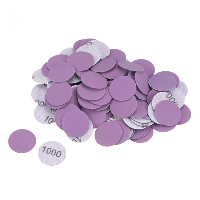 サンディングディスク サンディングペーパー サンドペーパー 1000グリット フックとループ 酸化アルミ..