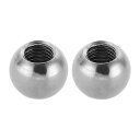 PATIKIL M8x16mmボールナットノブ 2個セット 女性用スレッド 304ステンレススチール製ラウンドブ ラインドホールスクリューキャップカバー 照明機...