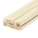 角木棒 19.69"x0.59"x0.59" 未塗装のハードウッドスティッククラフトツイッグログスティック DIYクラフト用10個パック
