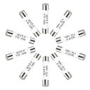 セラミックカートリッジヒューズ 25A 500V 6x30mm セラミックヒューズ ファストブロー 置換 アリファイア 省エネ ランプバラスト用 10個入り