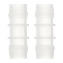 2個セットのプラスチックホースバーブフィッティング 5/8