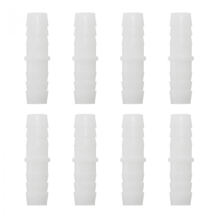 8個のプラスチックホースバーブフィッティング 9/16