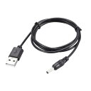 アダプター-USBプラグオスケーブル 1 M DC オス 電源 3.5 x 1.35mm 3個