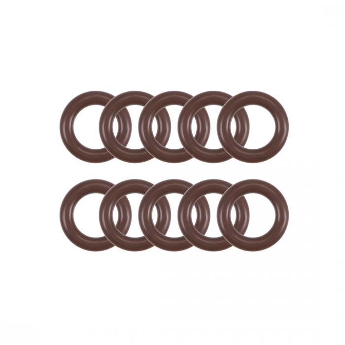 フッ素ゴムOリング 8mm外径 5mm内径 1.5mm幅 メトリックFKMシーリングガスケット、10個入り