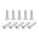 トルクスセキュリティ小ネジ 316ステンレススチール なべ頭 不正開封防止ネジ ファスナーボルト M3 x 14 mm 10個入り