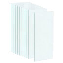溶接ヘルメット内側カバーレンズ 暗化溶接フィルター用 保護レンズ用 置換 108x50x0.8mm クリア 10個