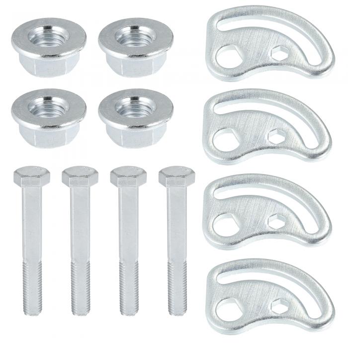アライメントキャンバー調整ボルト アライメントキャンバーキャスターキャスター 調整ボルトキット シボレーに対応 シルバラードエクスプレス2500 3500 GMCに対応 シエラに対応 1500 2500 2セット入り