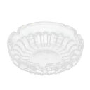 灰皿 灰ホルダー 灰皿 ホテル 家 オフィス ガラス 13cm直径 円形 透明 13 x 4cm